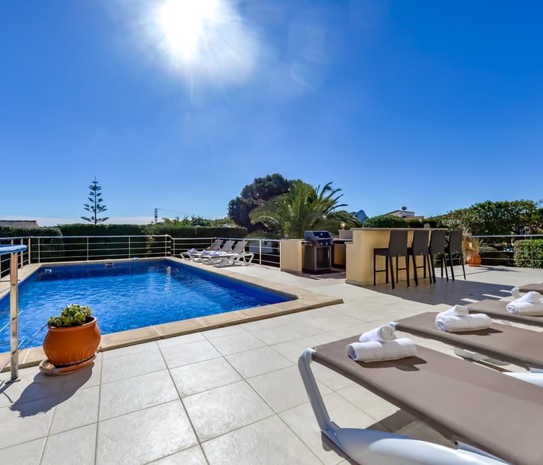 Ferienhaus in Benissa, AZUR. in Benissa - Schwimmbad