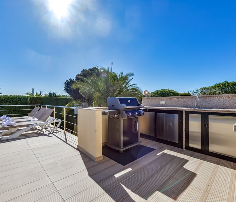 Ferienhaus in Benissa, AZUR. in Benissa - Terrasse