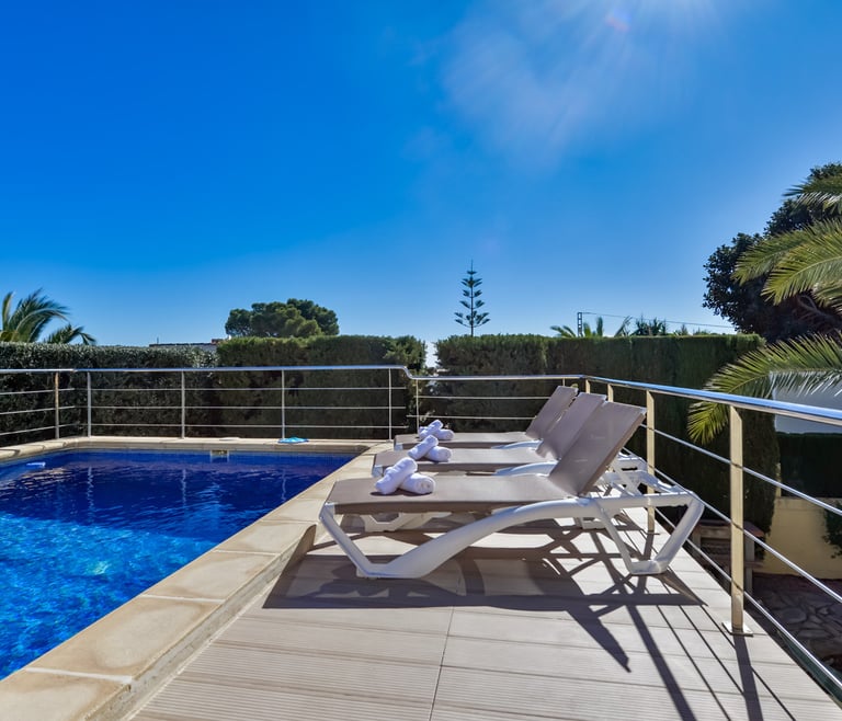 Ferienhaus in Benissa, AZUR. in Benissa - Schwimmbad