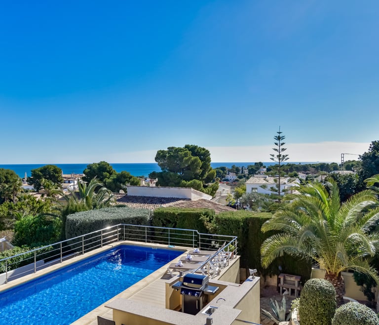 Ferienhaus in Benissa, AZUR. in Benissa - Aussichten