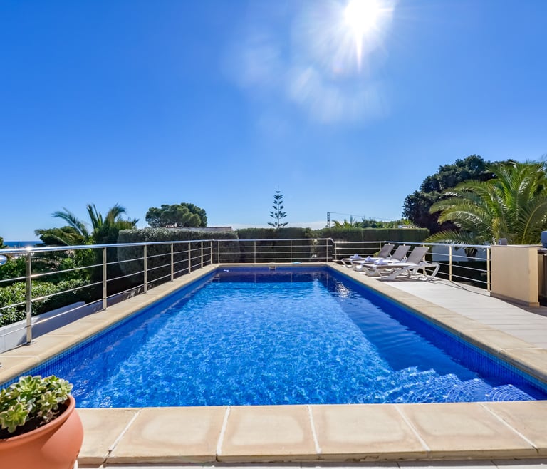 Ferienhaus in Benissa, AZUR. in Benissa - Schwimmbad