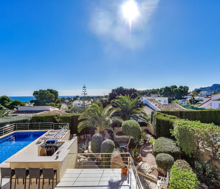 Ferienhaus in Benissa, AZUR. in Benissa - Aussichten