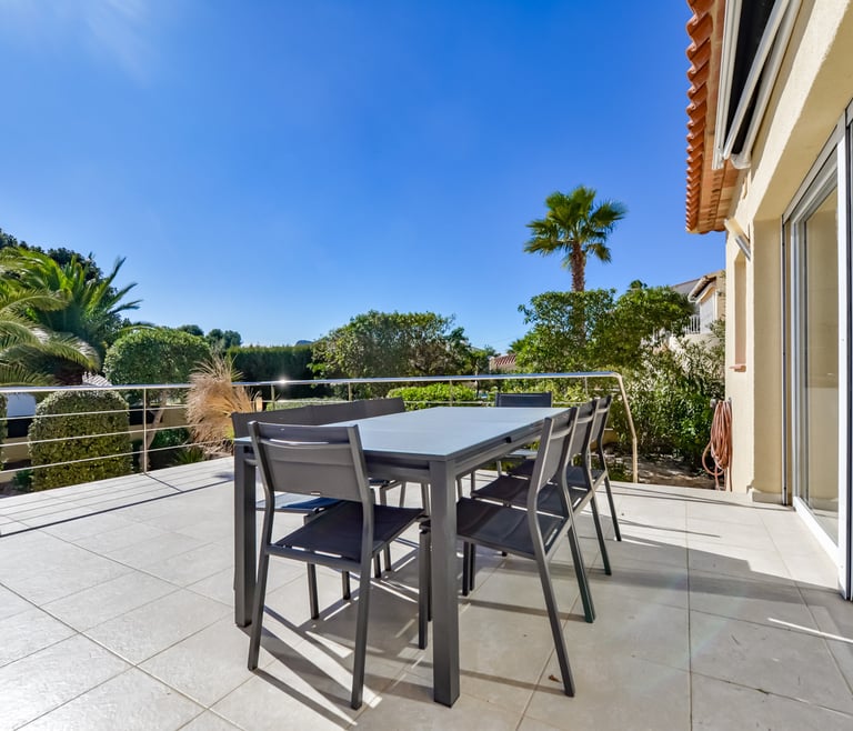 Ferienhaus in Benissa, AZUR. in Benissa - Terrasse