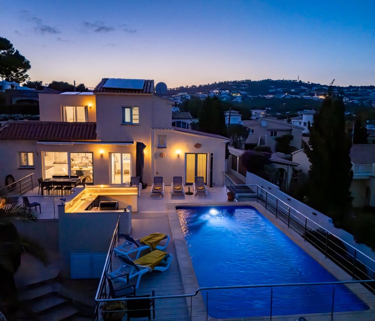 Ferienhaus in Benissa, AZUR. in Benissa - Schwimmbad
