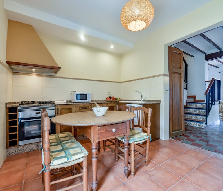 Alquiler de villa adosada en el Portet de Moraira, EL PINO en Moraira - Cocina