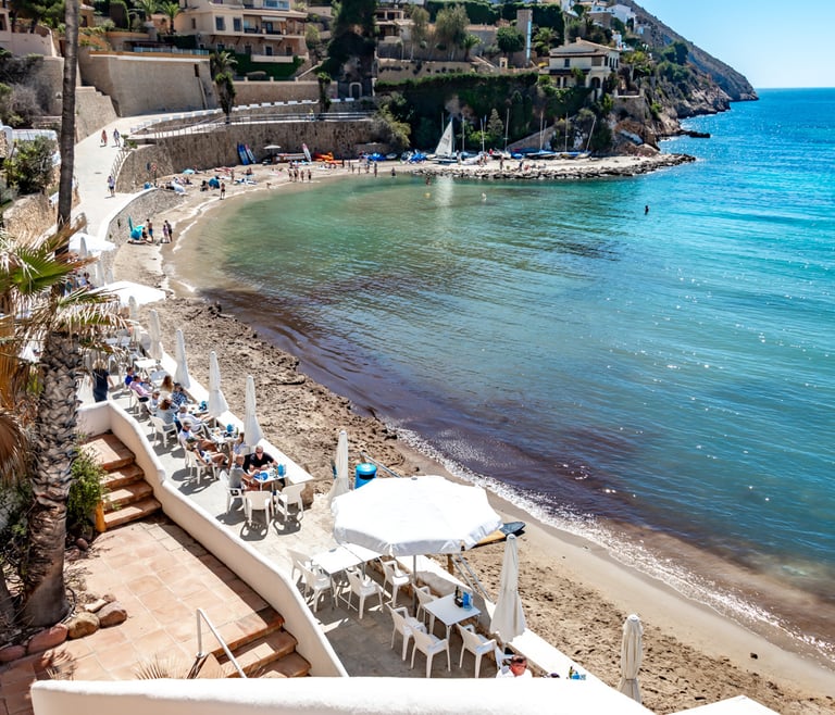 Alquiler de villa adosada en el Portet de Moraira, EL PINO en Moraira - Vistas