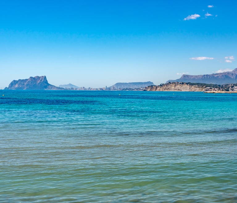 Alquiler de villa adosada en el Portet de Moraira, EL PINO en Moraira - Vistas