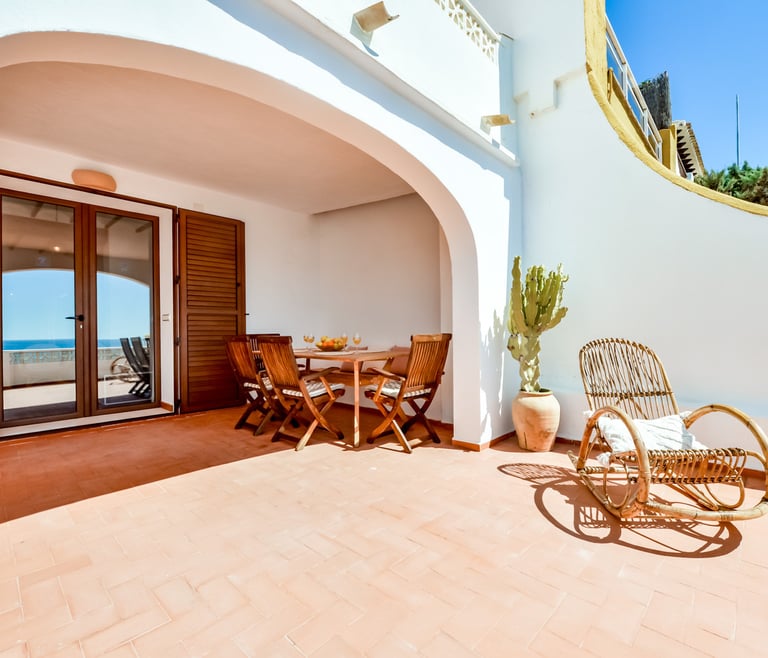 Alquiler de villa adosada en el Portet de Moraira, EL PINO en Moraira - Terraza
