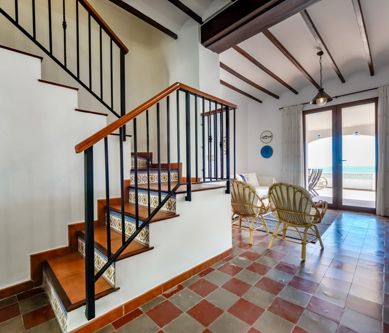 Alquiler de villa adosada en el Portet de Moraira, EL PINO en Moraira - Salón