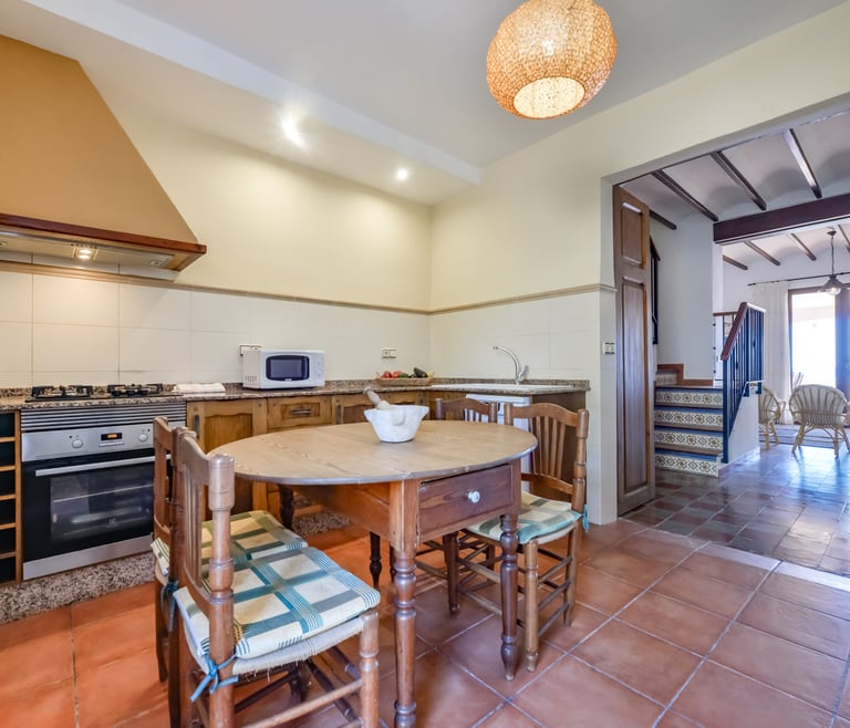 Alquiler de villa adosada en el Portet de Moraira, EL PINO en Moraira - Cocina