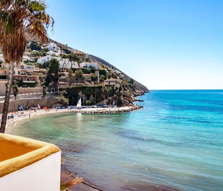 Alquiler de villa adosada en el Portet de Moraira, EL PINO en Moraira - Vistas