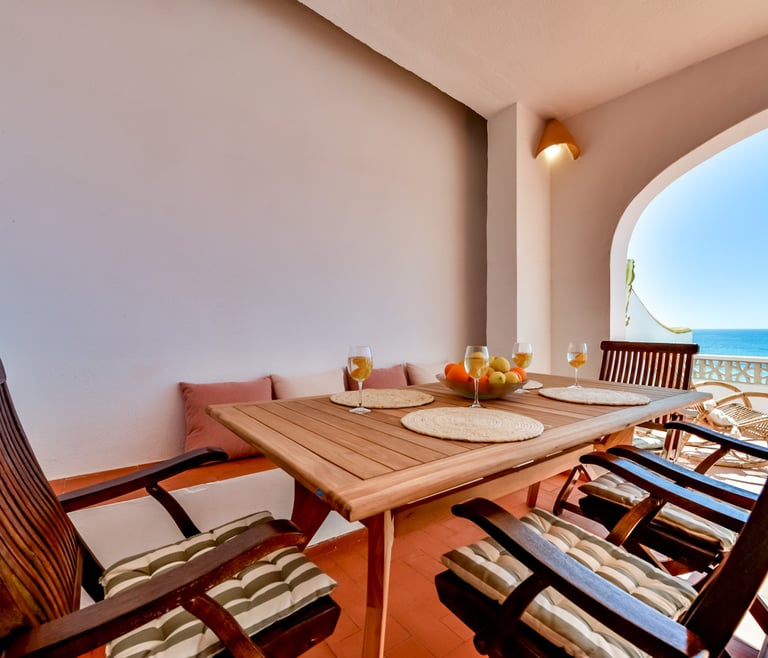 Alquiler de villa adosada en el Portet de Moraira, EL PINO en Moraira - Terraza