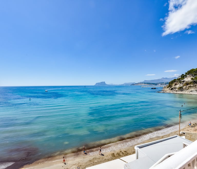 Alquiler de villa adosada en el Portet de Moraira, EL PINO en Moraira - Vistas
