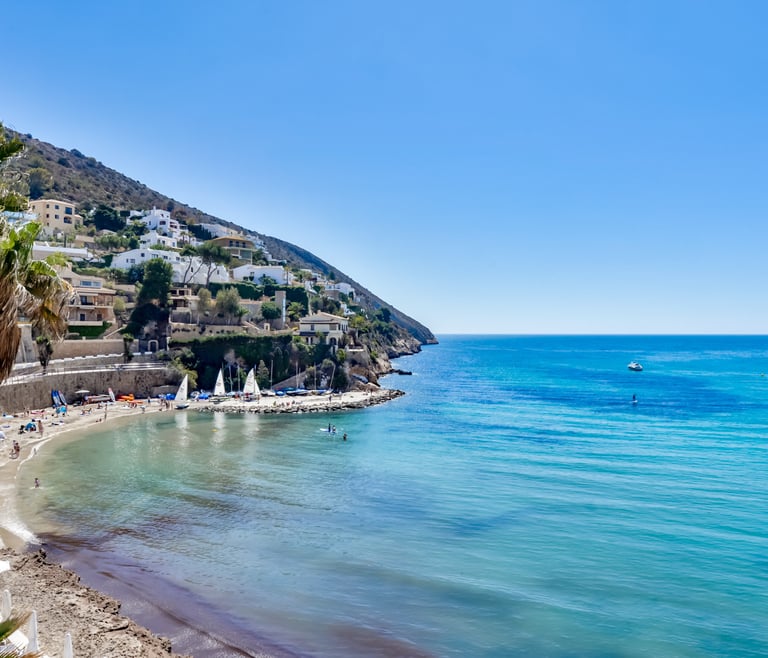 Alquiler de villa adosada en el Portet de Moraira, EL PINO en Moraira - Vistas