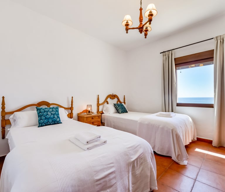 Alquiler de villa adosada en el Portet de Moraira, EL PINO en Moraira - Habitaciones