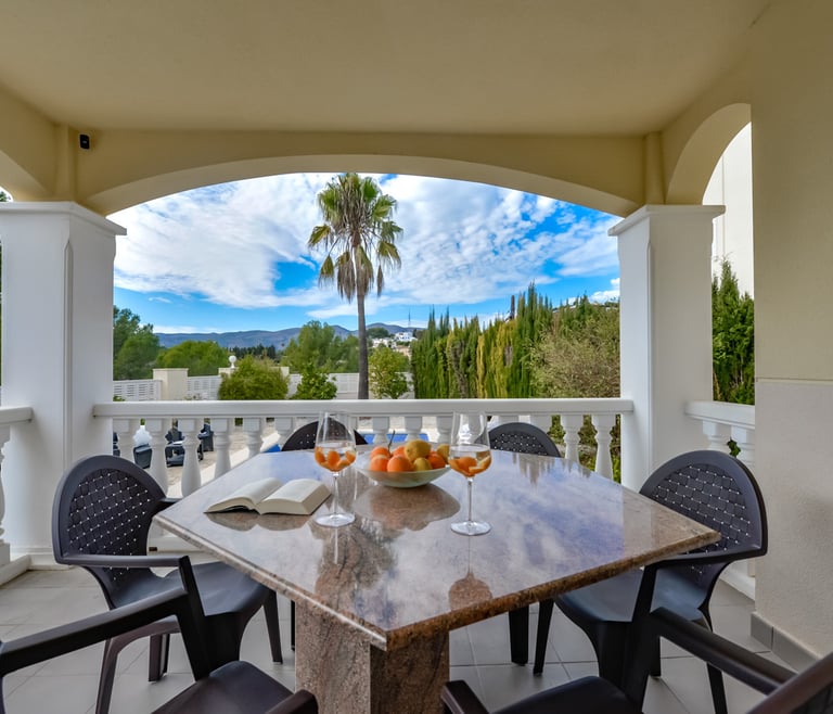 Alquiler de villa en Calpe, ANDREA en Calpe - Terraza