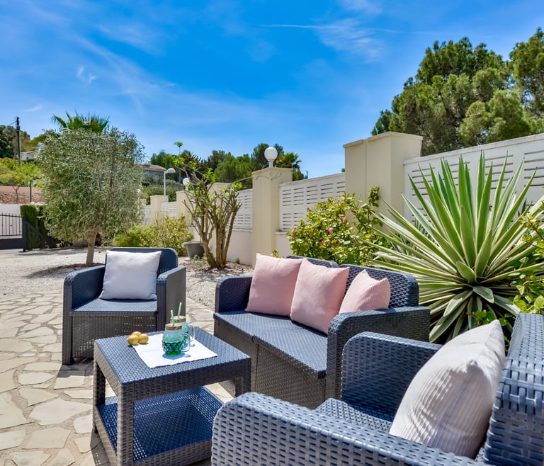 Alquiler de villa en Calpe, ANDREA en Calpe - Terraza