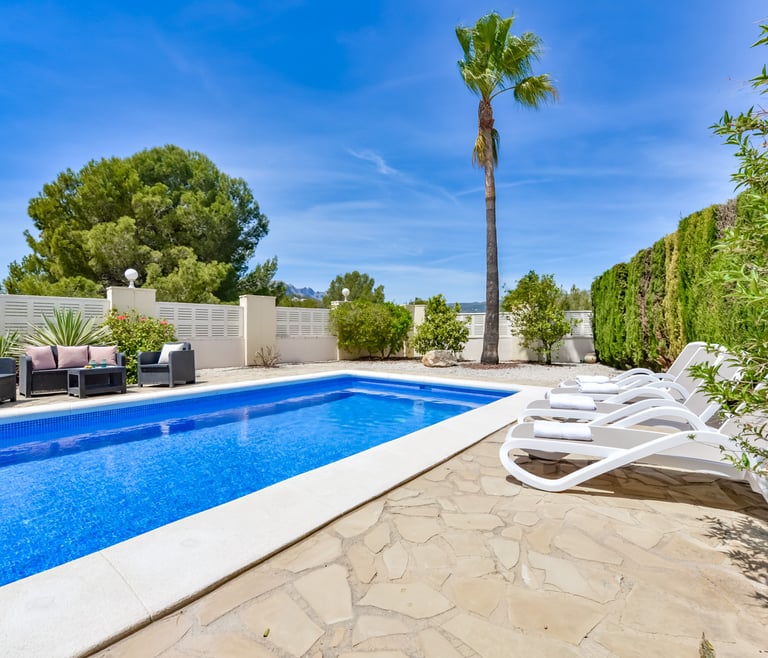 Alquiler de villa en Calpe, ANDREA en Calpe - Piscina