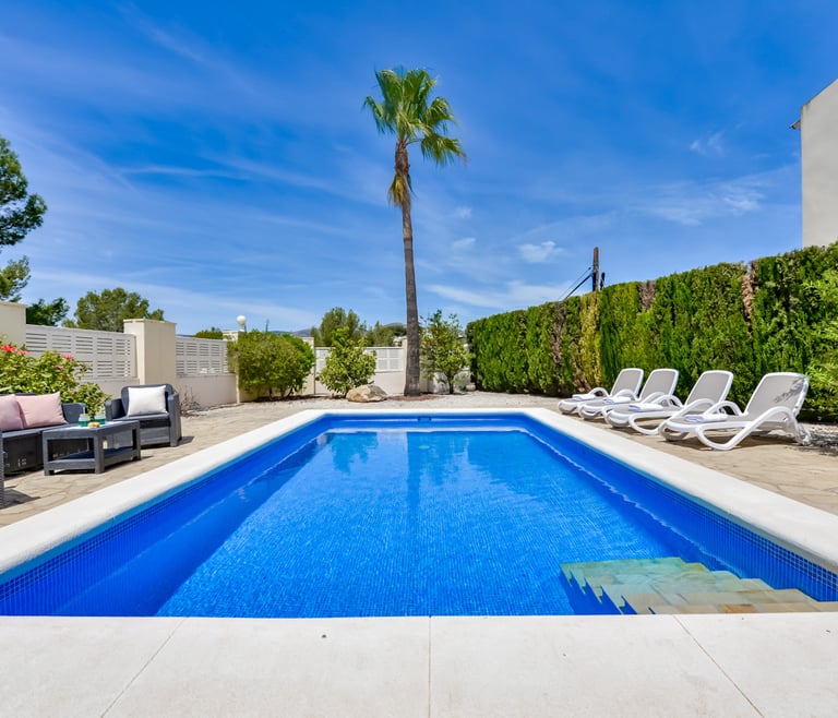 Alquiler de villa en Calpe, ANDREA en Calpe - Piscina