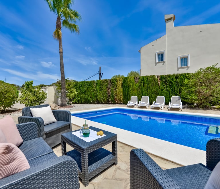 Alquiler de villa en Calpe, ANDREA en Calpe - Piscina