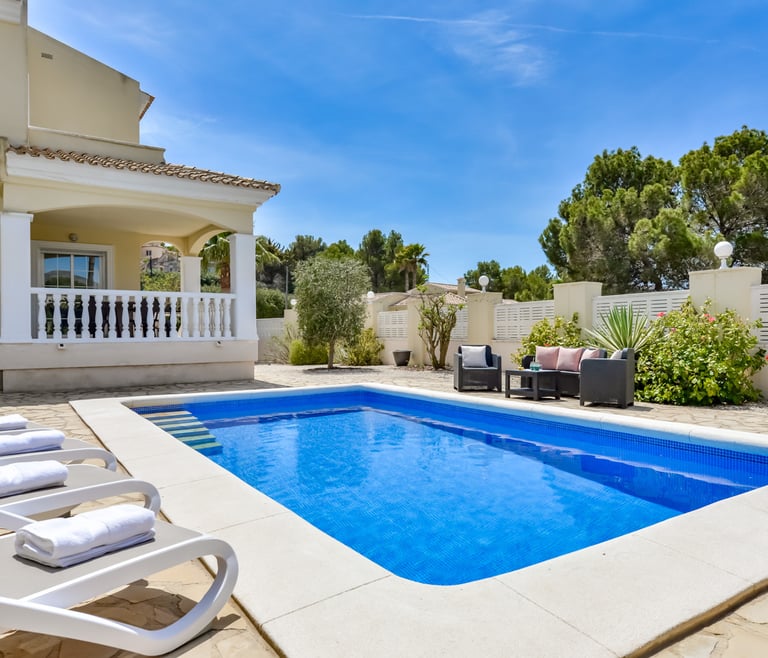 Alquiler de villa en Calpe, ANDREA en Calpe - Piscina