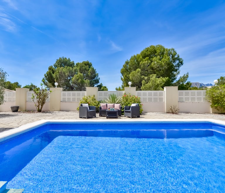 Alquiler de villa en Calpe, ANDREA en Calpe - Piscina