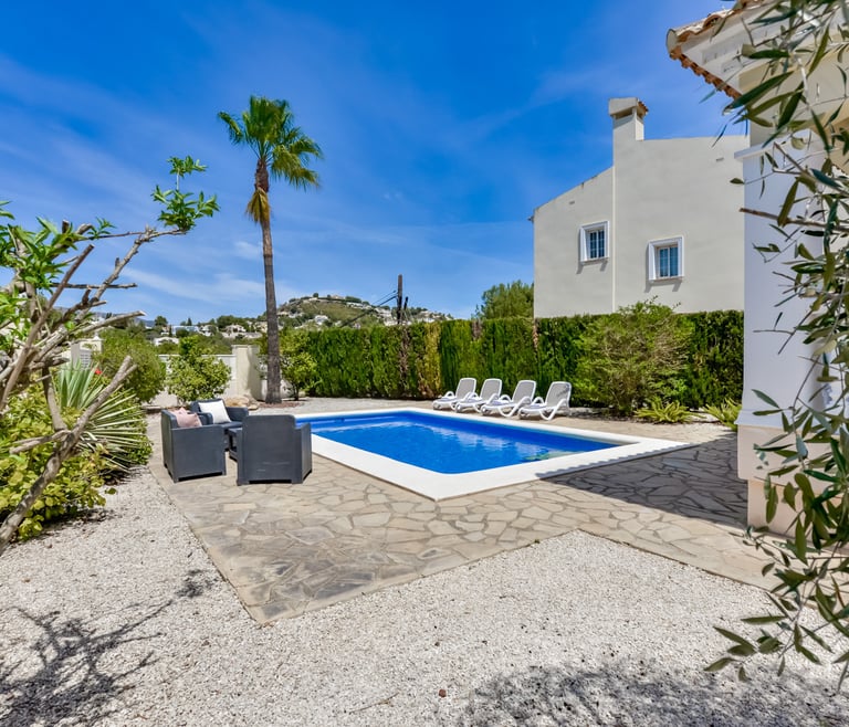 Alquiler de villa en Calpe, ANDREA en Calpe - Piscina