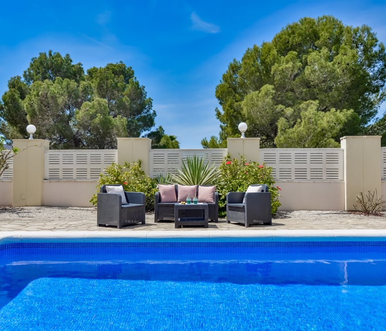 Alquiler de villa en Calpe, ANDREA en Calpe - Piscina