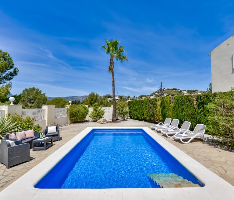 Alquiler de villa en Calpe, ANDREA en Calpe - Piscina