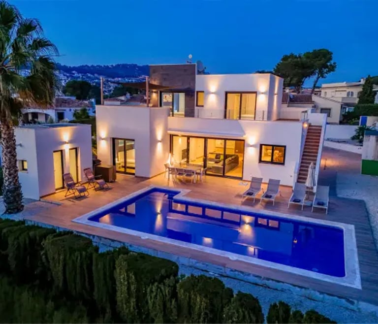 Alquiler de villa en Calpe, PIACERE en Calpe