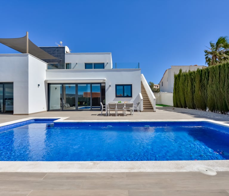 Ferienhäuse in Calpe, PIACERE in Calpe / Calp - Schwimmbad