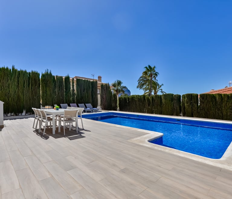 Ferienhäuse in Calpe, PIACERE in Calpe / Calp - Schwimmbad
