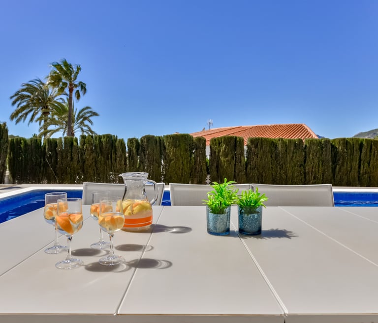 Ferienhäuse in Calpe, PIACERE in Calpe / Calp - Terrasse