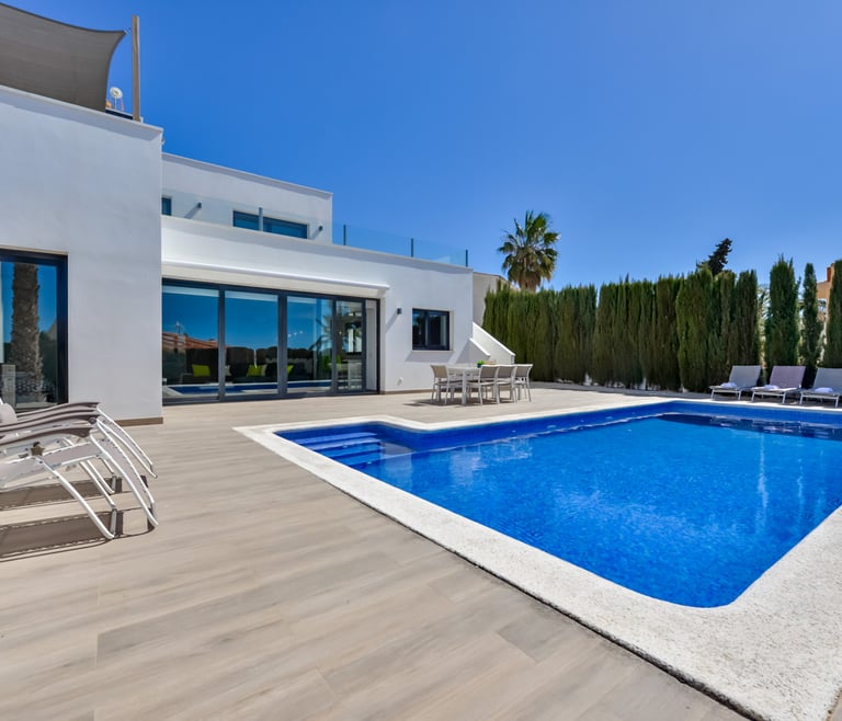 Ferienhäuse in Calpe, PIACERE in Calpe / Calp - Schwimmbad