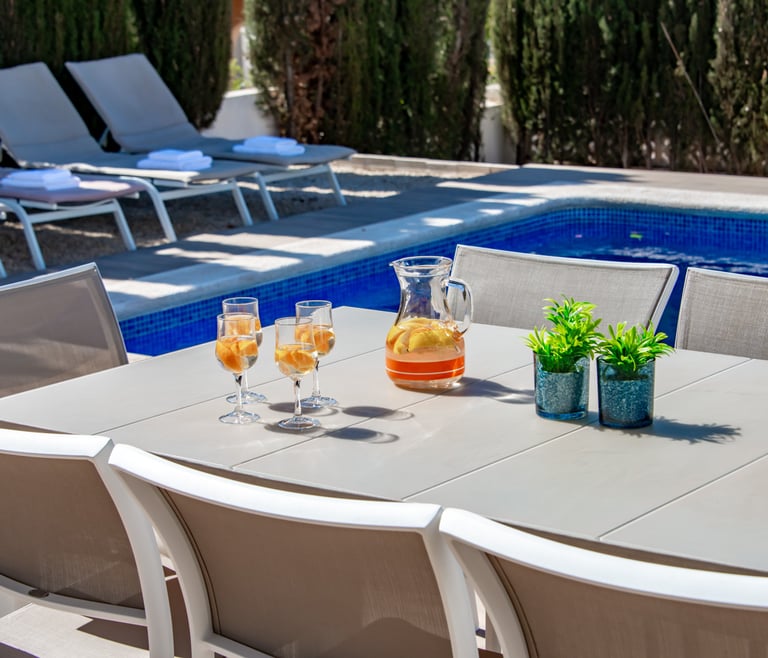 Ferienhäuse in Calpe, PIACERE in Calpe / Calp - Terrasse