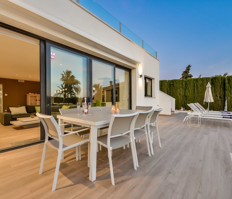 Ferienhäuse in Calpe, PIACERE in Calpe / Calp - Terrasse