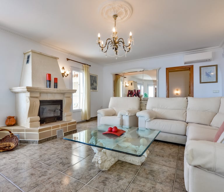 Alquiler de villa en Benissa, ALEGRIA en Benissa - Salón