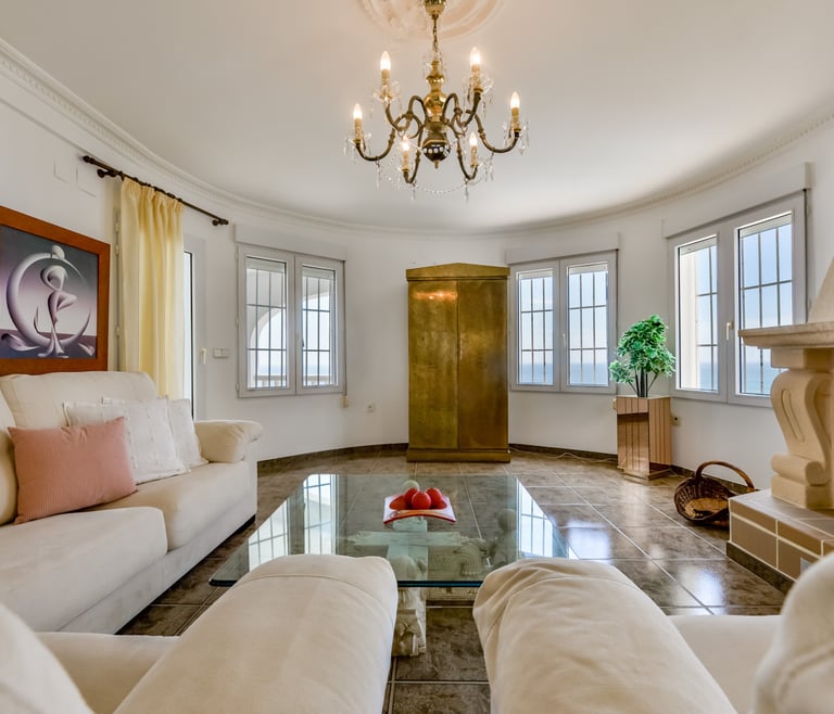 Alquiler de villa en Benissa, ALEGRIA en Benissa - Salón