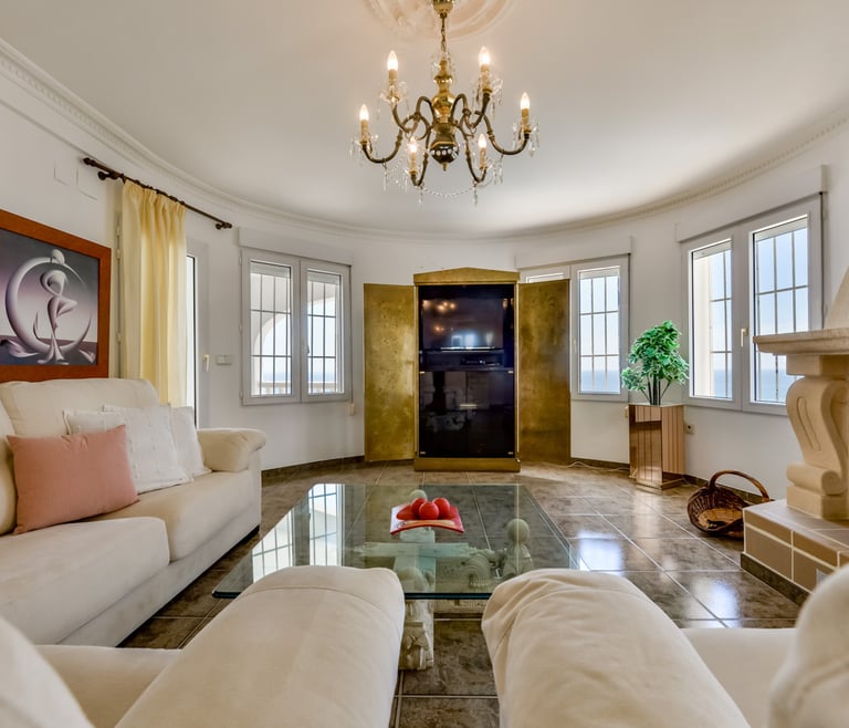 Alquiler de villa en Benissa, ALEGRIA en Benissa - Salón