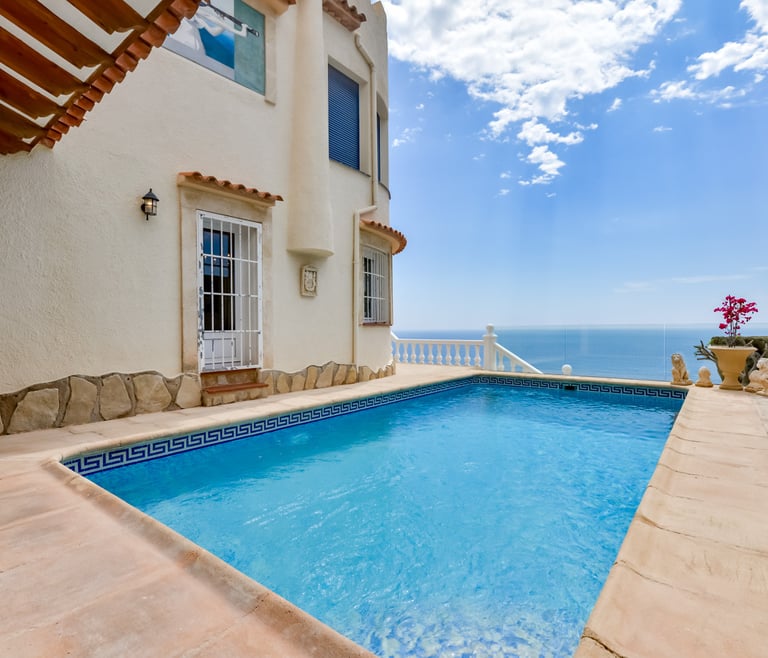 Alquiler de villa en Benissa, ALEGRIA en Benissa - Piscina
