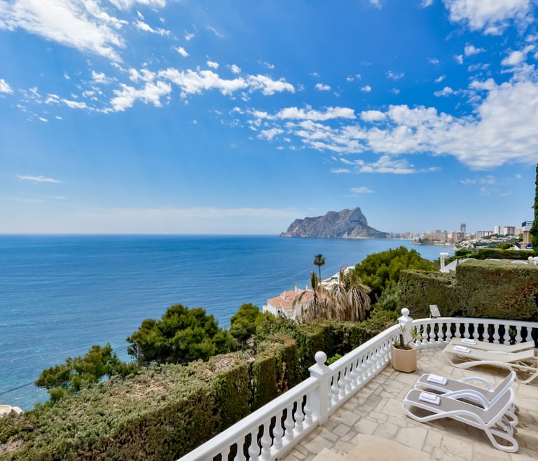 Alquiler de villa en Benissa, ALEGRIA en Benissa - Vistas