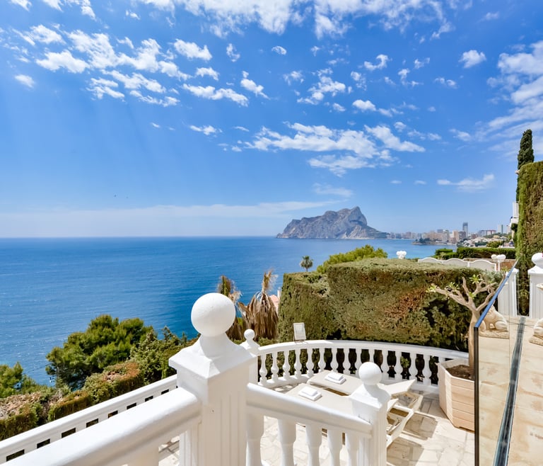 Alquiler de villa en Benissa, ALEGRIA en Benissa - Vistas