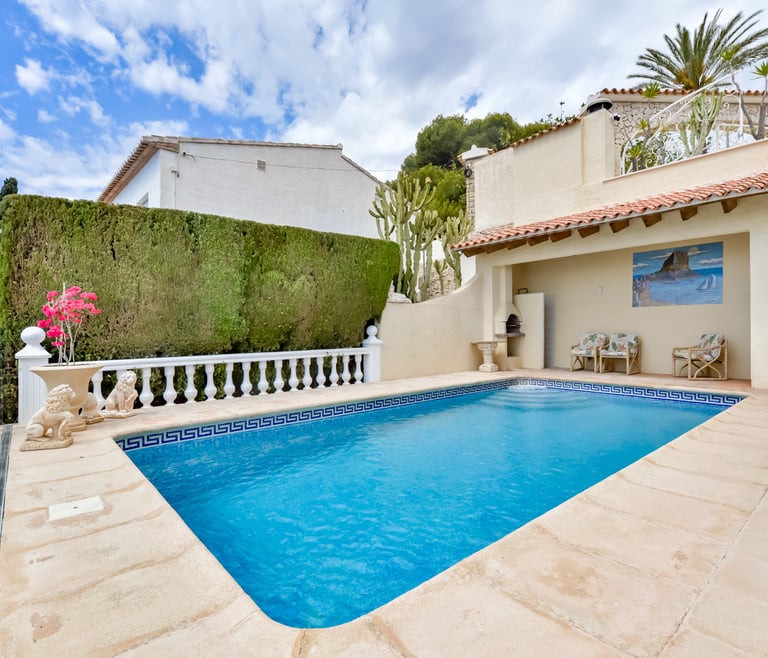 Alquiler de villa en Benissa, ALEGRIA en Benissa - Piscina