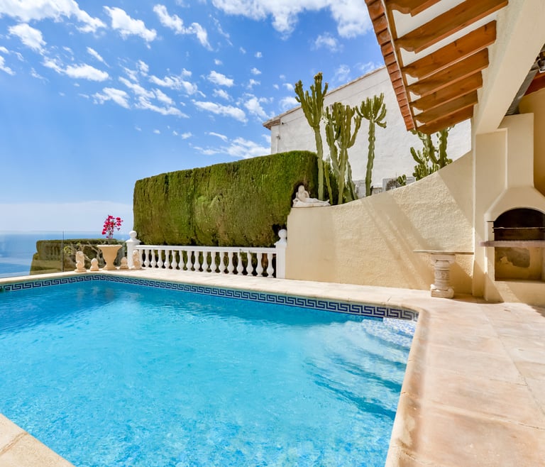 Alquiler de villa en Benissa, ALEGRIA en Benissa - Piscina