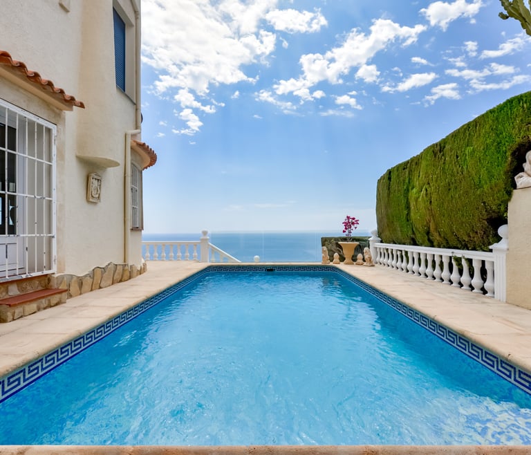 Alquiler de villa en Benissa, ALEGRIA en Benissa - Piscina
