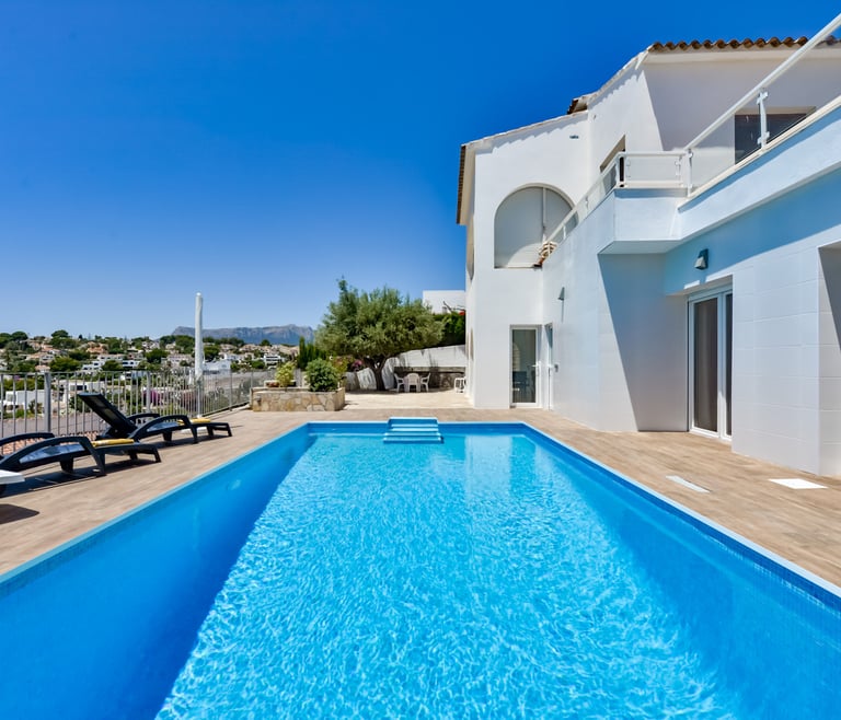 Villa à louer à Benissa ALEX à Benissa - Piscine