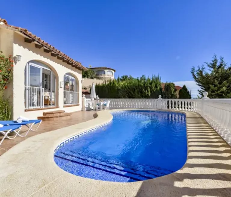 Villa te huur in Calpe ALBA en Calpe