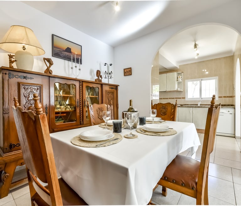 Villa à louer à Calpe ALBA à Calpe / Calp - Salle à manger
