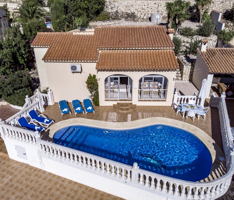 Villa à louer à Calpe ALBA à Calpe / Calp - Frontal
