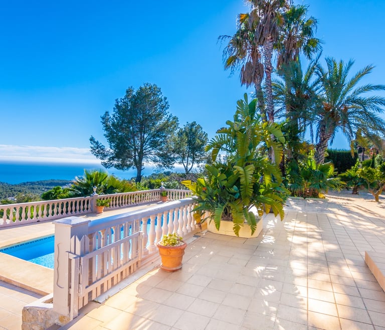 Alquiler de villa en Benissa, GARROFER en Benissa - Vistas